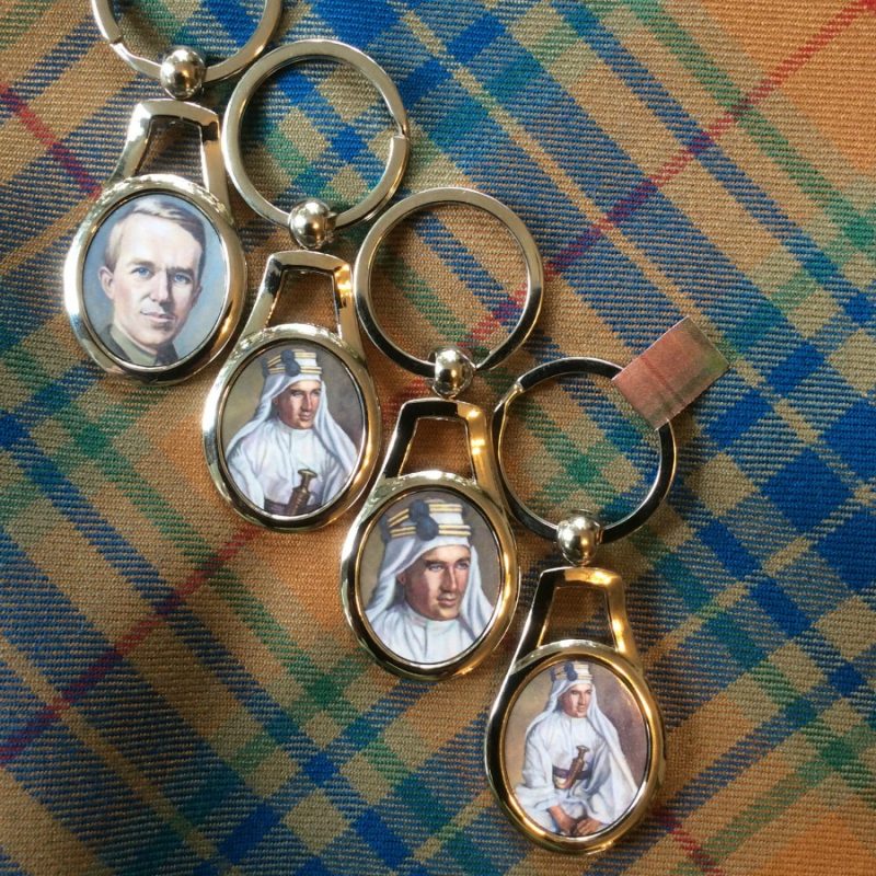A selection of our TE Lawrence Keyrings